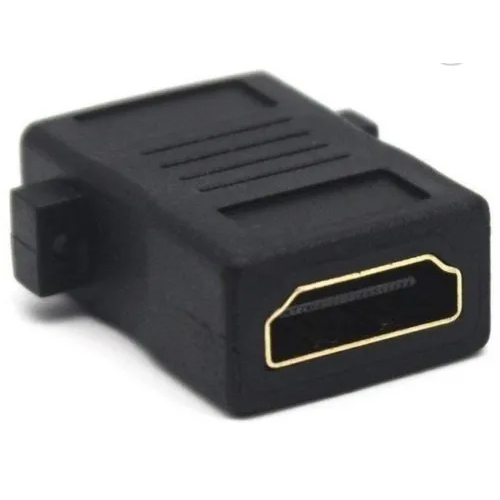 HDMI Jointer Connector - ABS Material, Black Color | Designed for Versatile Applications in Diverse Connectivity Solutions