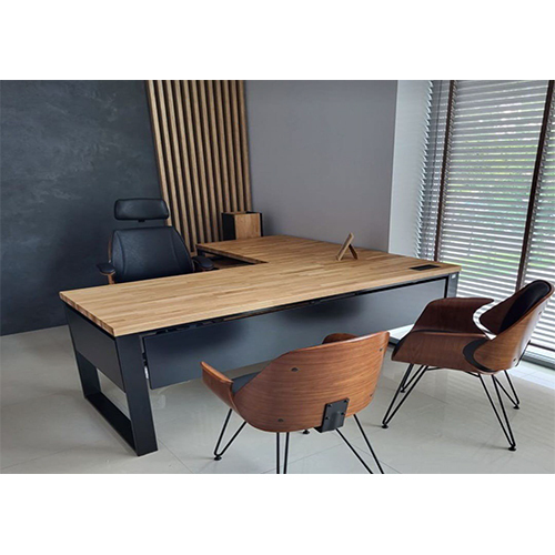 Handmade Office Boss Cabin Desk