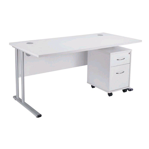Office Open Plan Workstation - High-quality Wood And Steel, Polished White Finish, Rust-proof And Washable