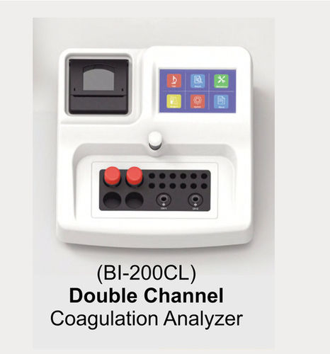 व्हाइट सेमी ऑटो कोगुलेशन एनालाइजर डबल चैनल (Bi-200cl)