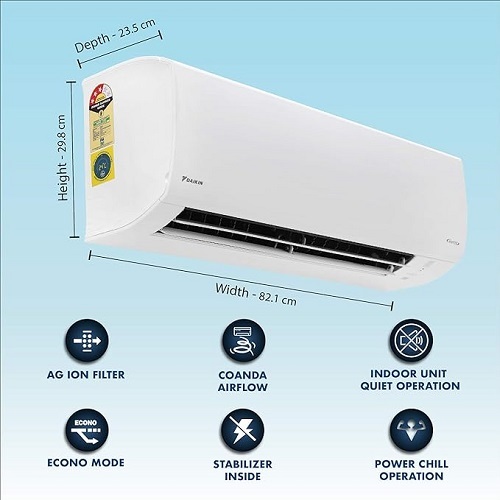 Daikin Ac - Color: White