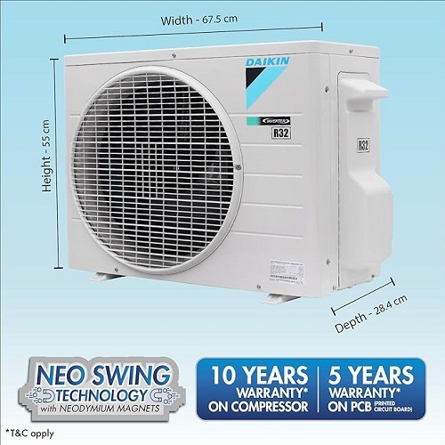 Daikin Ac - Color: White