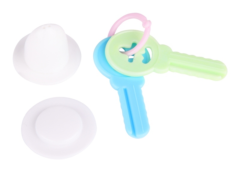 Ultra Feeder Big - Polypropylene Feeder, 0-18 Months, Pink & Purple | Bpa Free, Durable Design, Includes Silicone Nipple & Key Teether