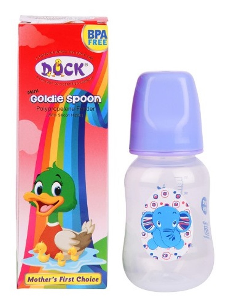 Goldie Feeder Mini - Polypropylene Feeder 0-18 Months | Bpa Free Leak-proof Design Travel Friendly Easy Assembly