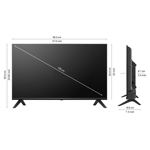 Digital Tv - Color: Black