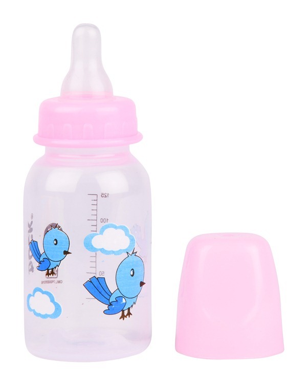 Ultra Feeder Mini - Polypropylene Feeder, 0-18 Months | Bpa Free, Unique Shape For Comfortable Feeding, Includes Silicone Nipple & Key Teether