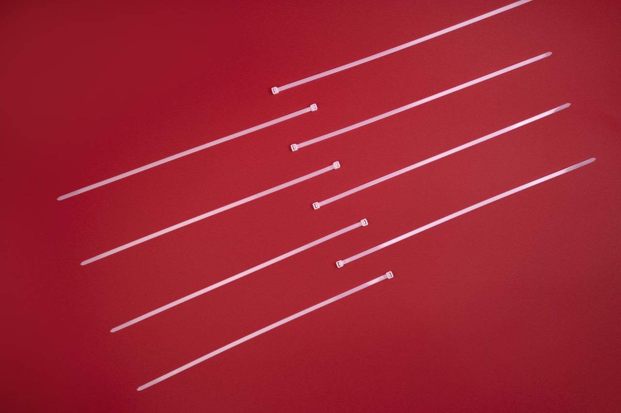 Mario Nylon Cable Tie - Color: White