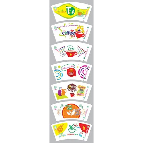 Multicolor Printed Paper Cup Raw Material