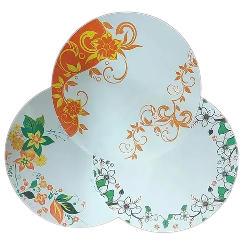 Multicolor White Paper Plate Raw Material