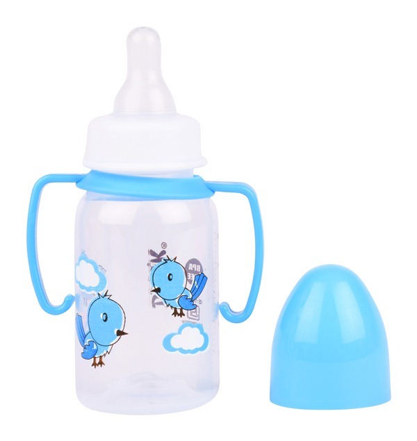 Jetmagic Feeder Mini - Polypropylene Baby Bottle, 67g | Yellow, Green, Skyblue, Pink - Bpa Free, Filtered Spout, Easy To Clean And Assemble, Unique Shape