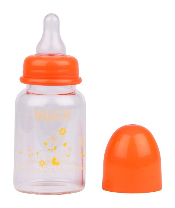 Glass Bro Mini - Borosilicate Glass, 150.4 Kg | Silicone Spout, Unique Shape For Comfortable Feeding, Easy To Clean & Assemble
