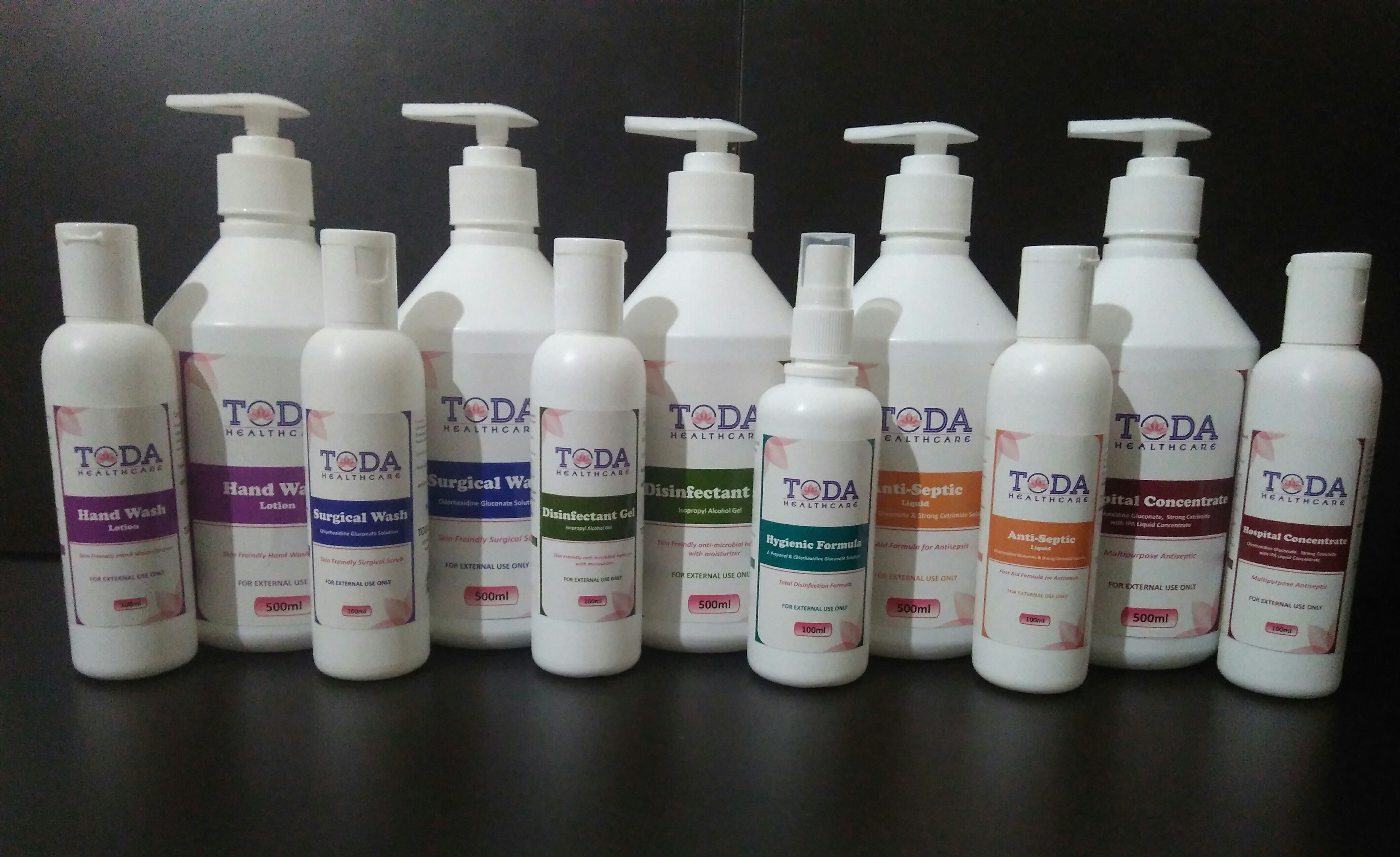 500ml Hygienic Hand Rub Power Source: Manual