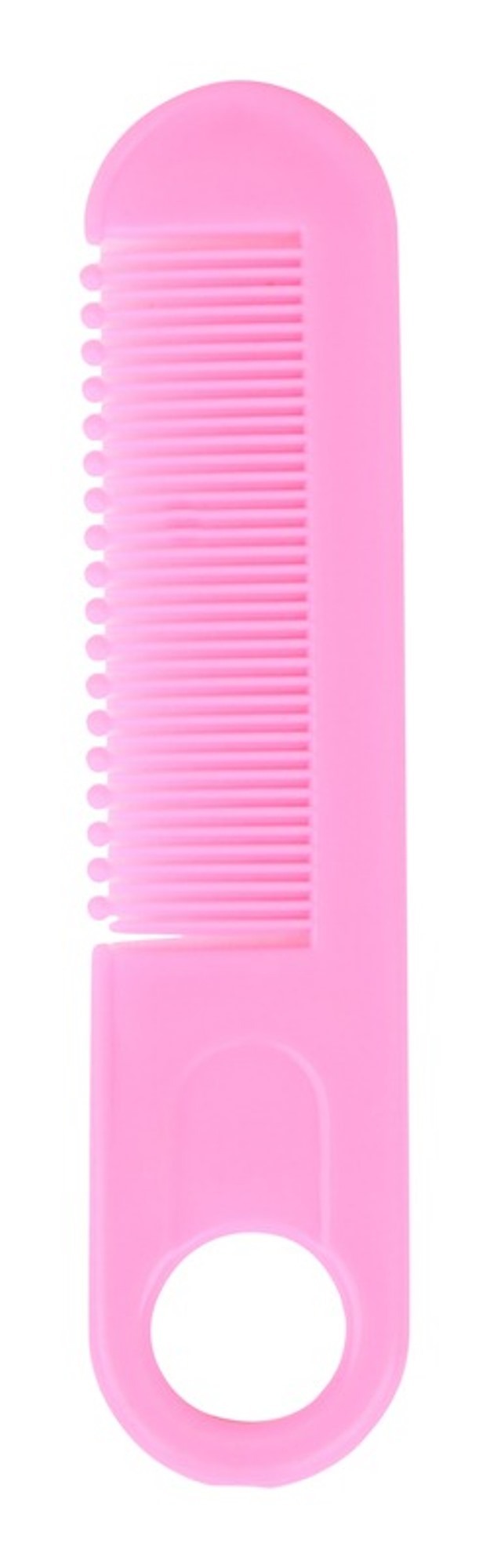 Baby Comb - Plastic Material, 13.4cm Length, 3cm Width, Pink, Orange, Blue Colors | Suitable For Ages 0-12 Months, Weighs 10kg