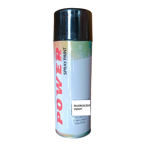 Fluorescent Violet Spray Paint Application: Industrial