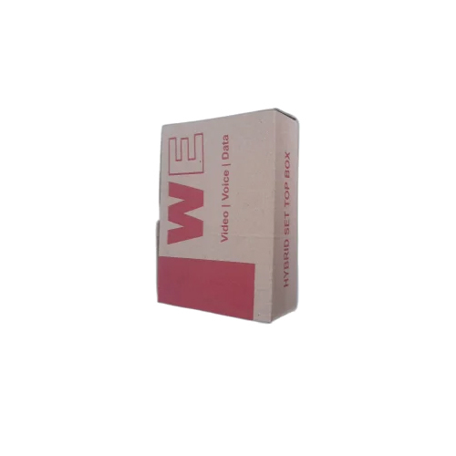 Brown Corrugated Packaging Box - Strong Laminated Material, Customizable Size, Glossy Lamination Finish , Embossed Surface With Warranty