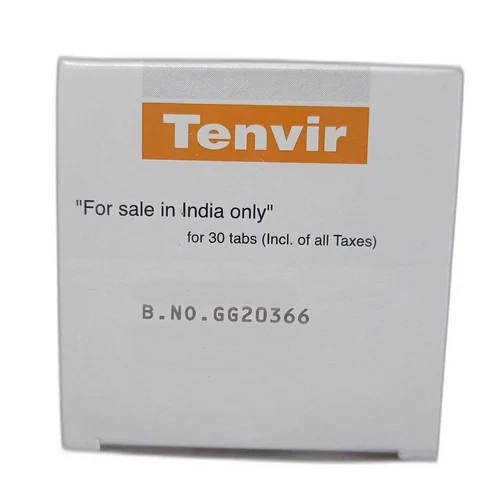 300mg Tenofovir Disoproxil Fumarate Tablets Ip - 30 Count | Antiviral Treatment For Hiv & Hbv, Recommended Daily Dosage, Side Effects Awareness, Storage Instructions