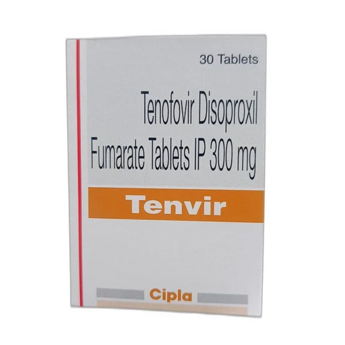 300mg Tenofovir Disoproxil Fumarate Tablets Ip - 30 Count | Antiviral Treatment For Hiv & Hbv, Recommended Daily Dosage, Side Effects Awareness, Storage Instructions