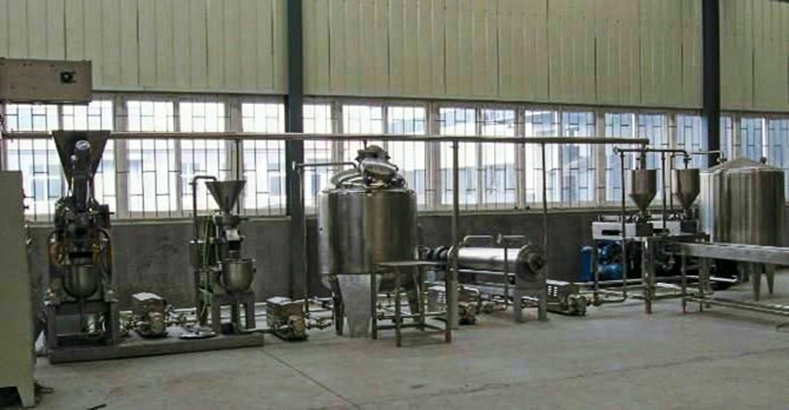 Continuous Peanut Butter Line