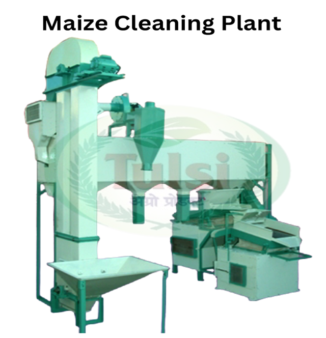 Maize Cleaning Plant - Galvanized Steel, 10x8x15 Ft, 6-12 Hp Power | High Output 5 Ton/hour, Automatic Operation, Environmentally Friendly Haut-maintenance