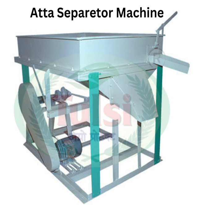 Atta Separator Machine - Galvanized Steel, 4 X 3 X 3 Feet | 350-400 Kg/hr Capacity, Automatic Operation, 1.5 Hp Power, Low Maintenance