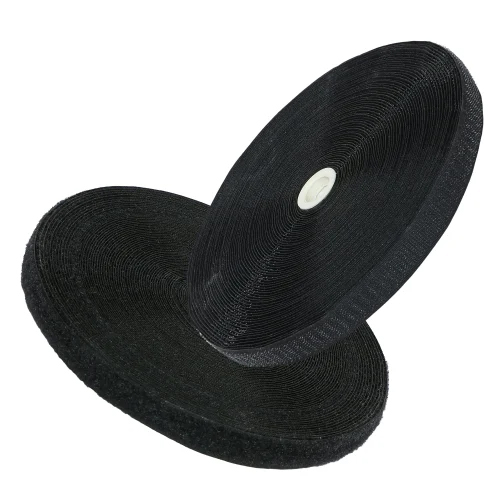 40 Mm Hook And Loop Tape - Color: Black
