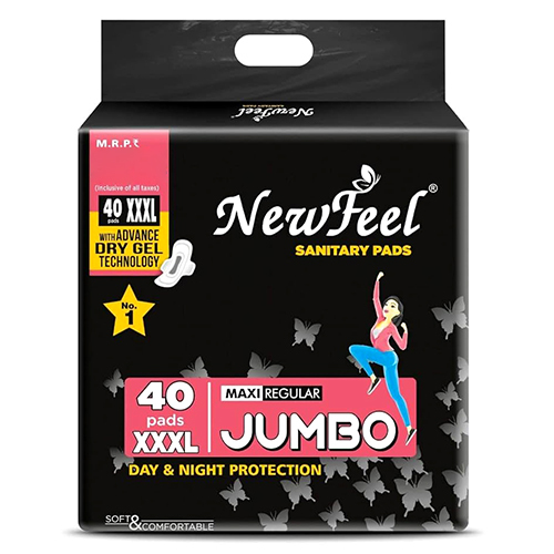 Xxxl मैक्सी रेगुलर डे एंड नाइट प्रोटेक्शन सैनिटरी पैड आयु वर्ग: महिलाएं