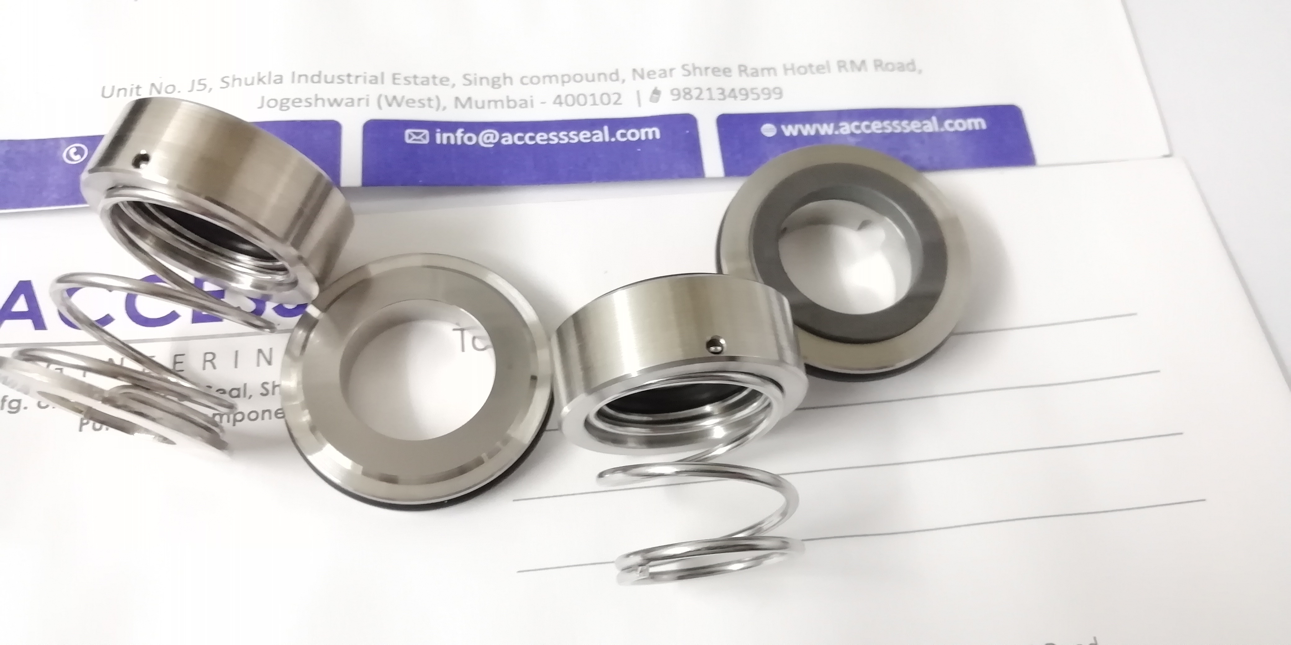 Fristam Pump Double Mechanical Seal - Material: Metal