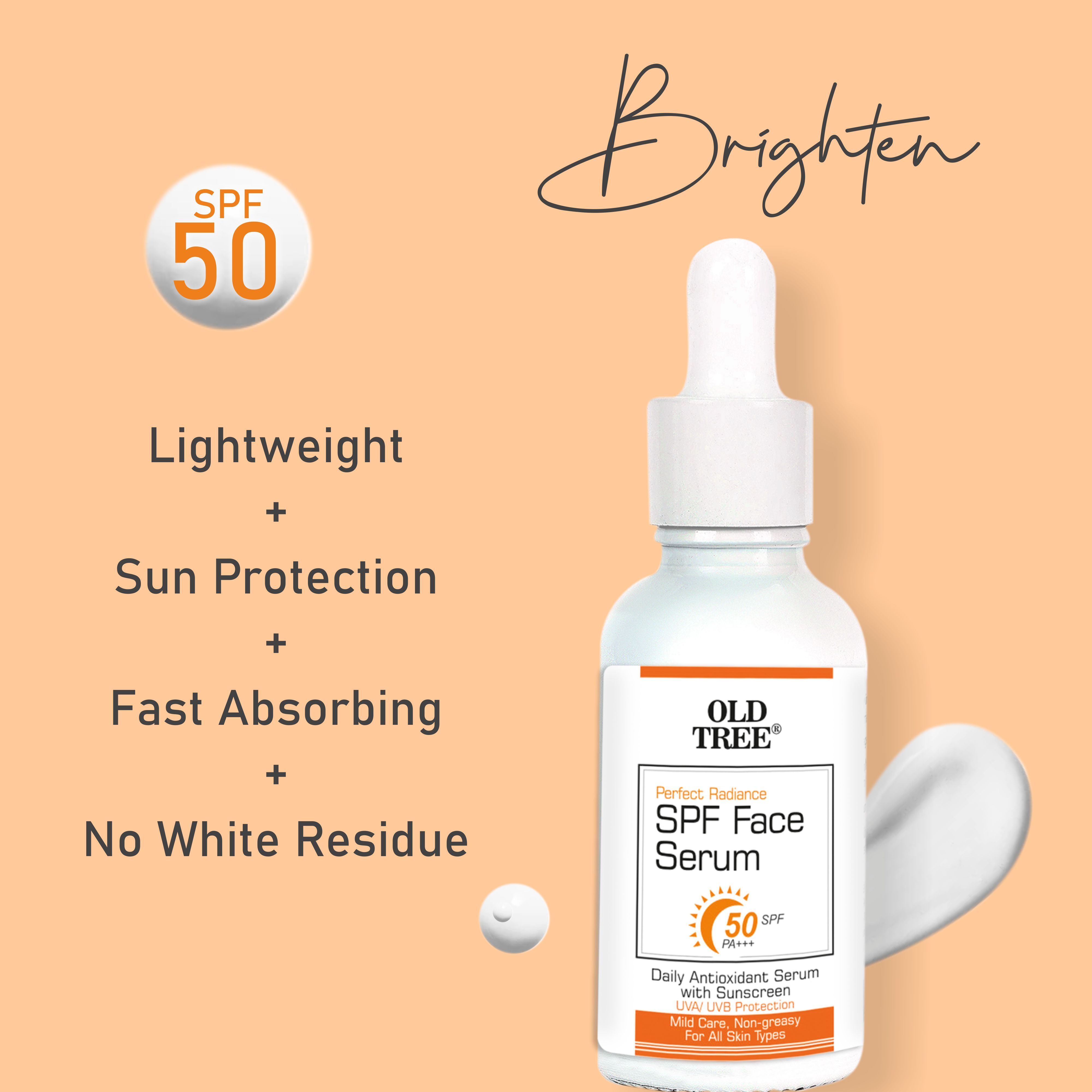 Spf Face Serum 30ml. - Color: White