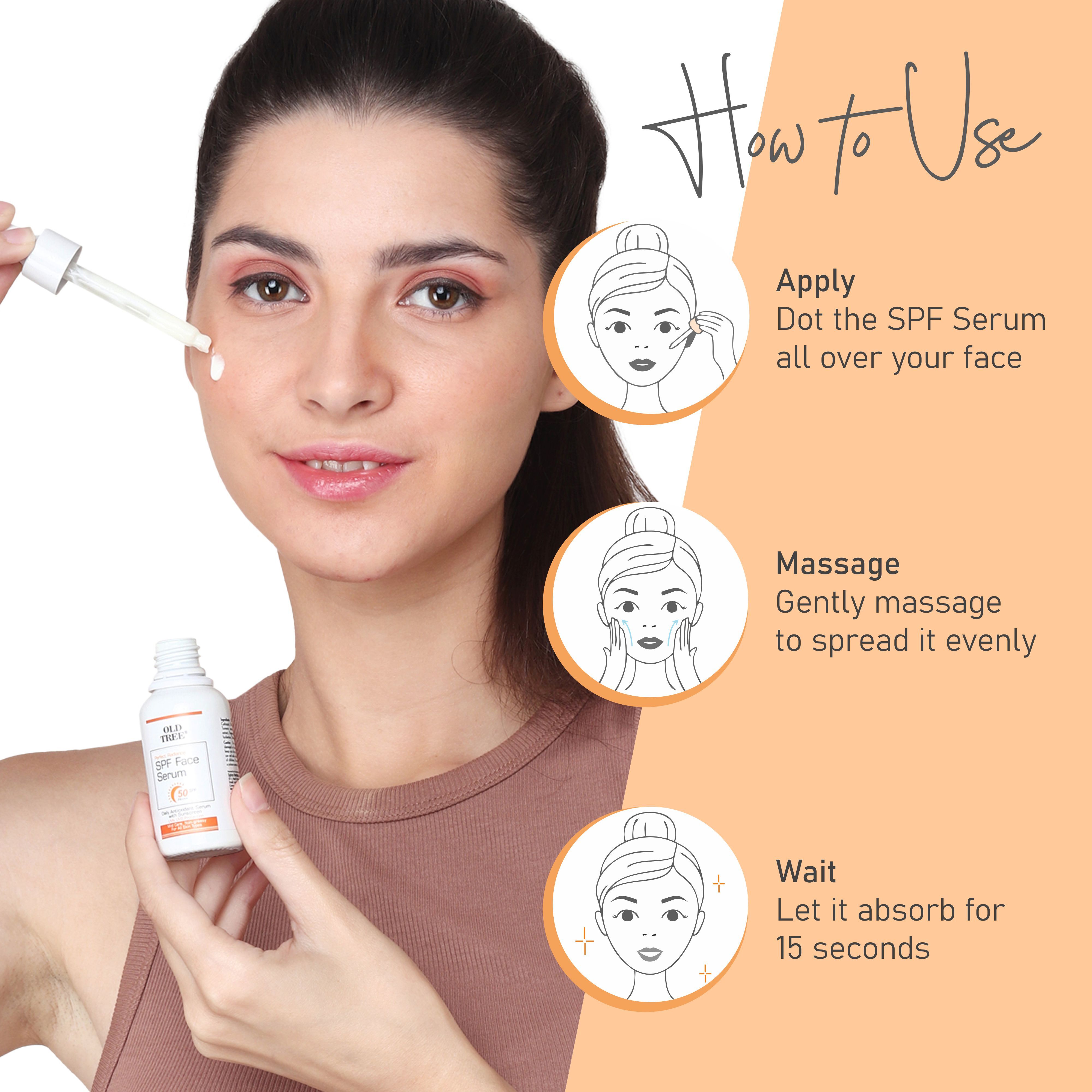 Spf Face Serum 30ml. - Color: White