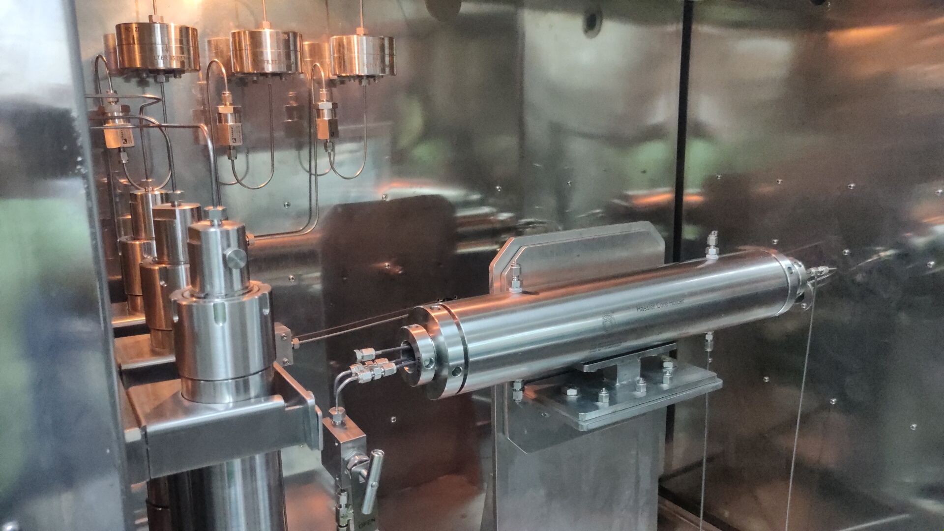 Core Flooding Apparatus - Application: It Is Used To Evaluate Different Enhanced Oil Recovery (Eor) Strategies.