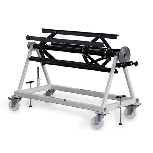 Green Industrial Decoiler Machine