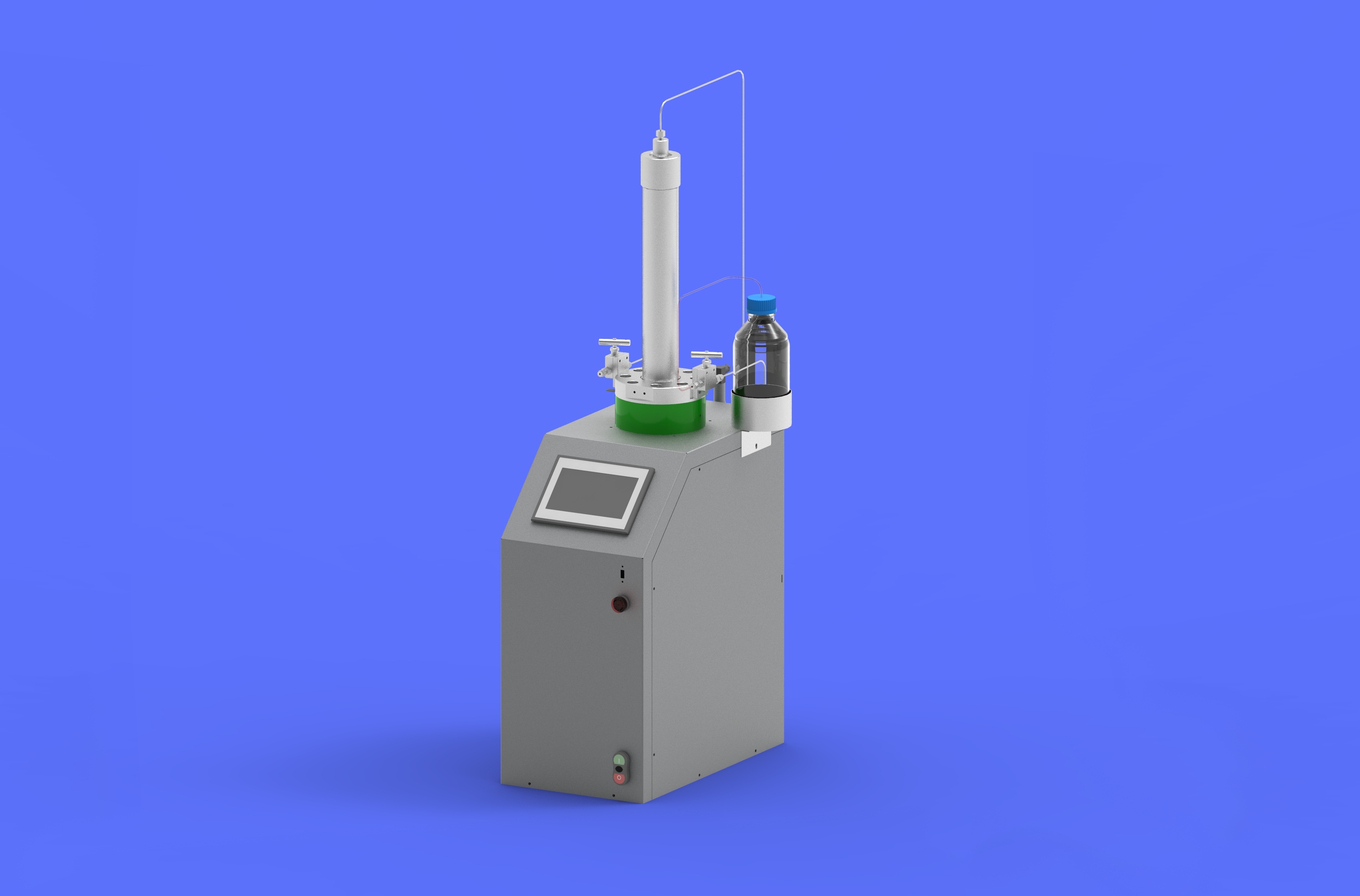 High Pressure Syringe Pump - Material: Mild Steel And Ss
