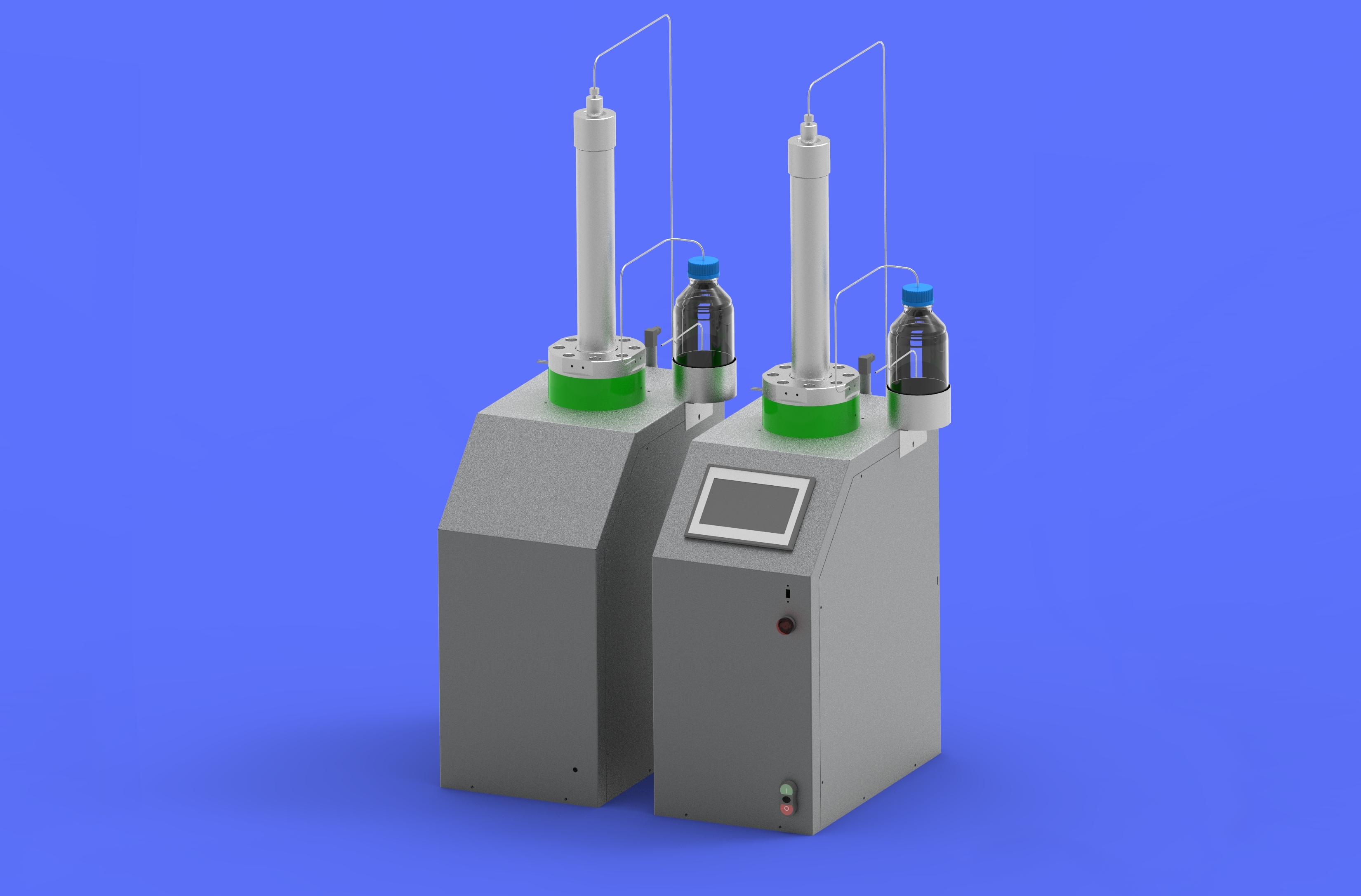 High Pressure Syringe Pump - Material: Mild Steel And Ss