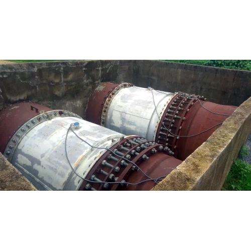 Stainless Steel Electromagnetic Flow Meter - Size: Customized