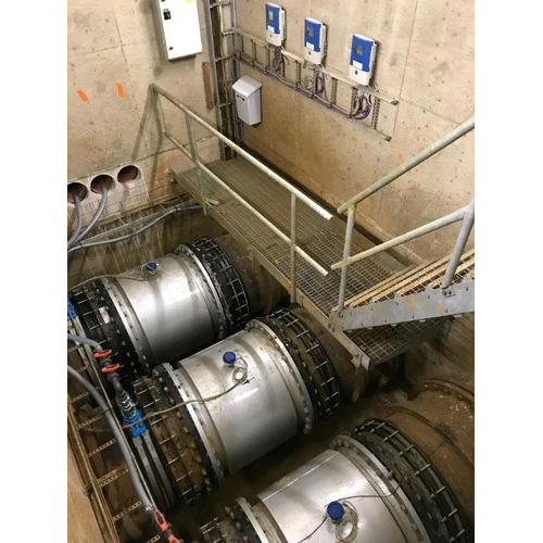 Stainless Steel Electromagnetic Flow Meter - Size: Customized