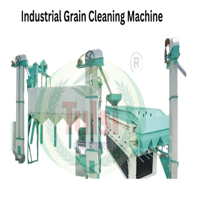 Industrial Grain Cleaning Machine - Capacity: 1 To 4 T/hr