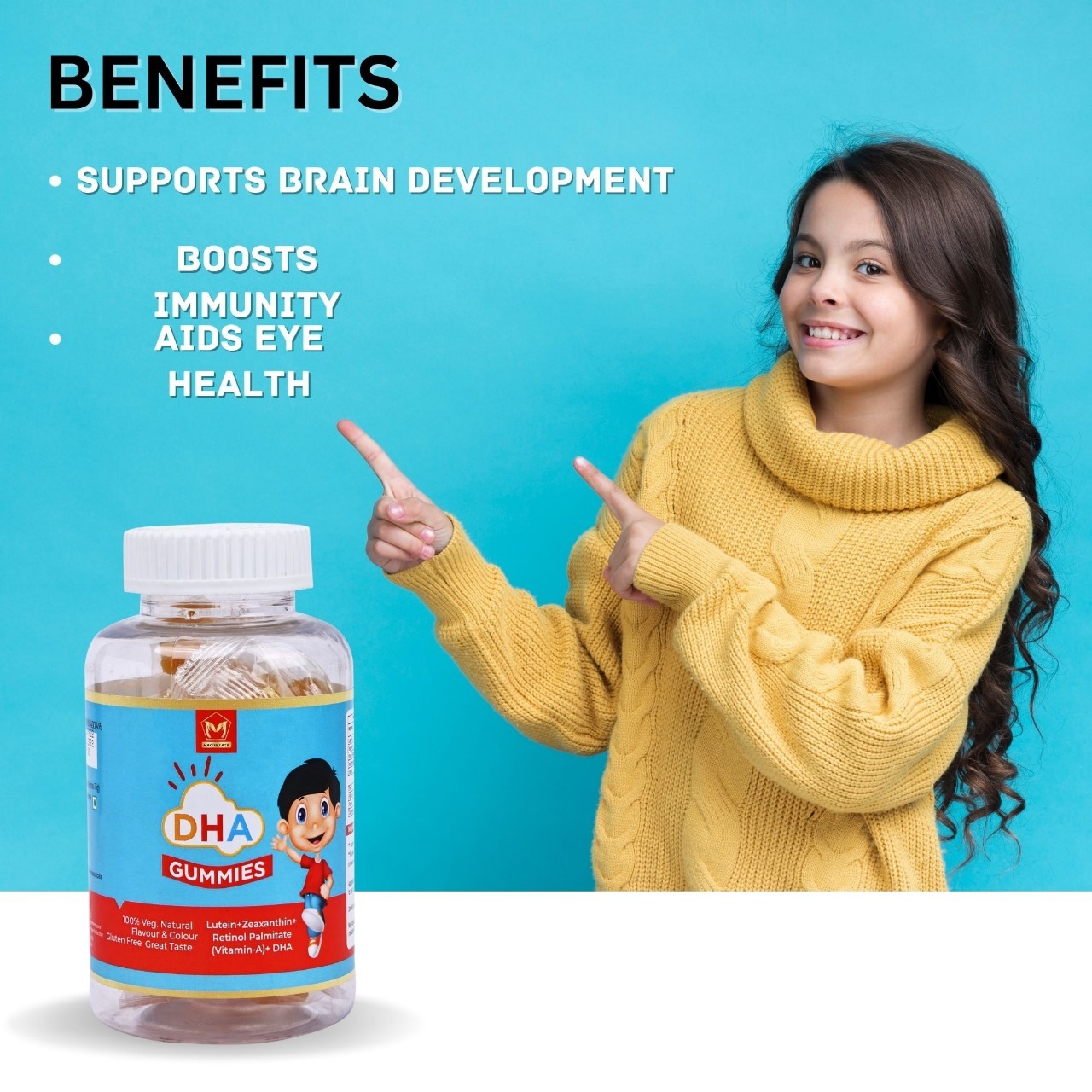 Dha Biotin And Iron Gummie