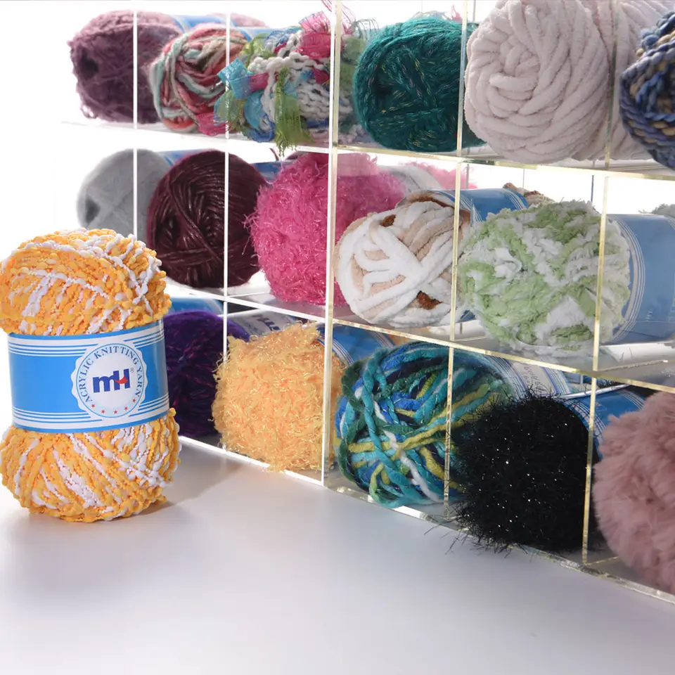 Fancy Yarn Blended Fancy Knitting Yarn Hand Knitting Crochet Thread - Attributes: Anti-piling