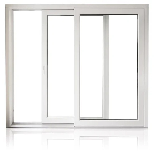 Silver Aluminium Sliding Window