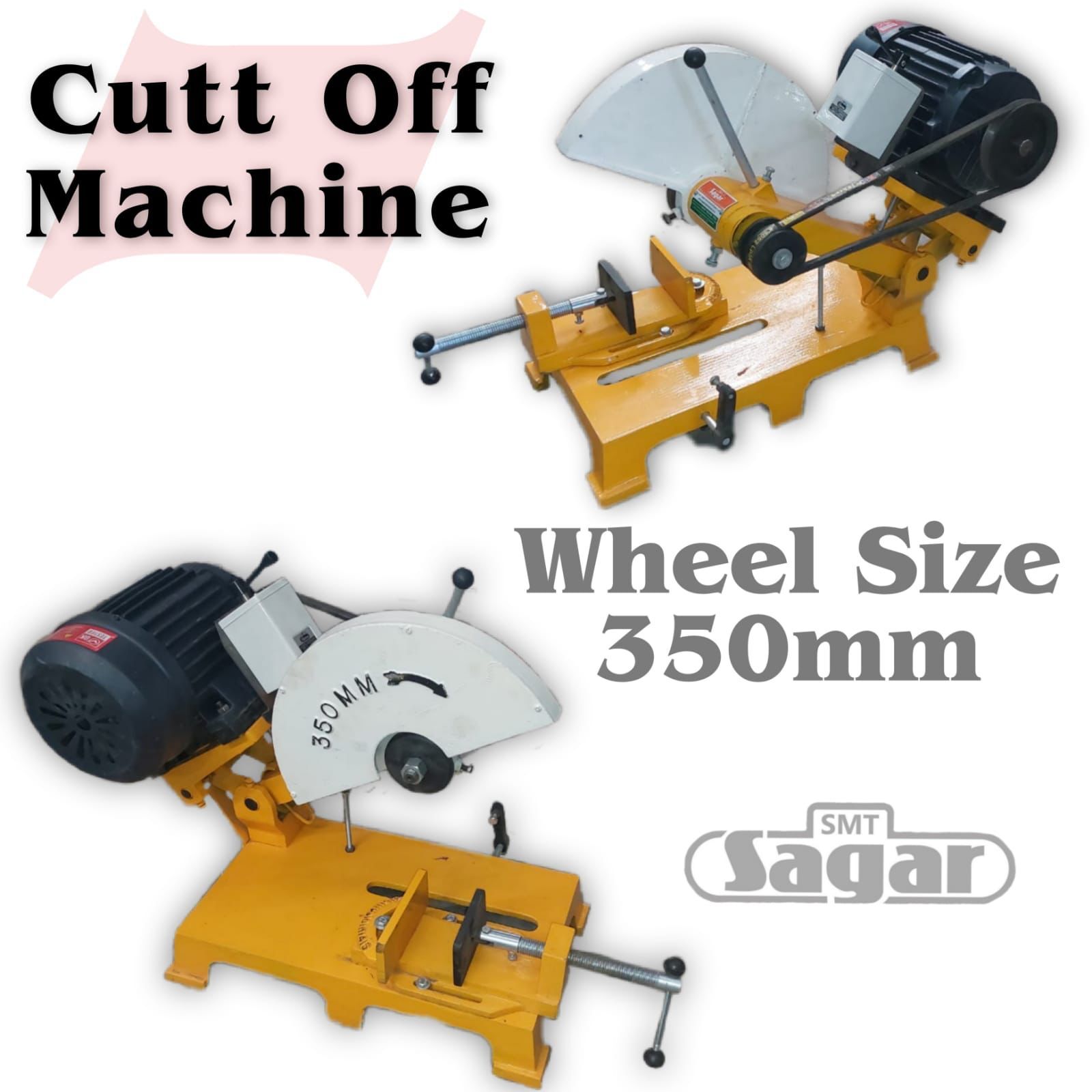 Cut Off Machine - Manual Control System | Versatile Metal Cutting Tool For Precision Engineering