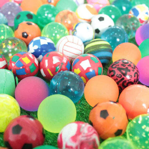 Crazy Bouncy Jumping Balls Set Of 14pcs (1956)