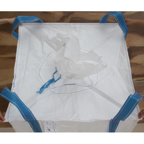 White Full Running Loop Fibc Bag