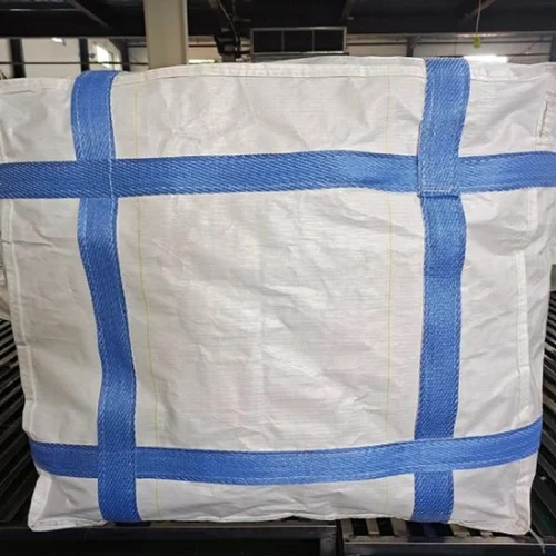 White Full Running Loop Fibc Bag