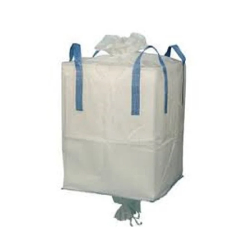 Top Open Bottom Flat Fibc Bag - Polypropylene Material, 1000 Kg Capacity, White Color, Moisture And Dust Resistant, Multipurpose Use, Ideal For Food And Industrial Products