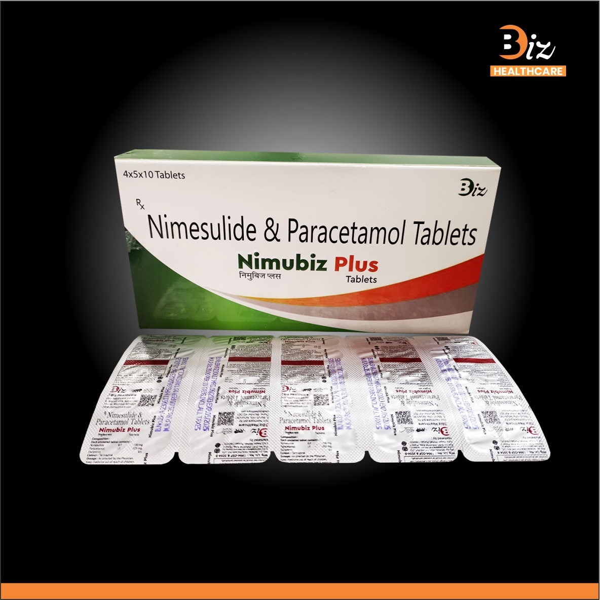 Nimesulide 100mg Paracetamol 325mg
