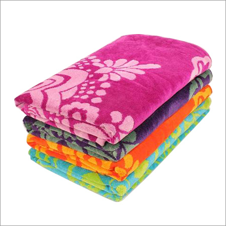 Printed Bath Towels