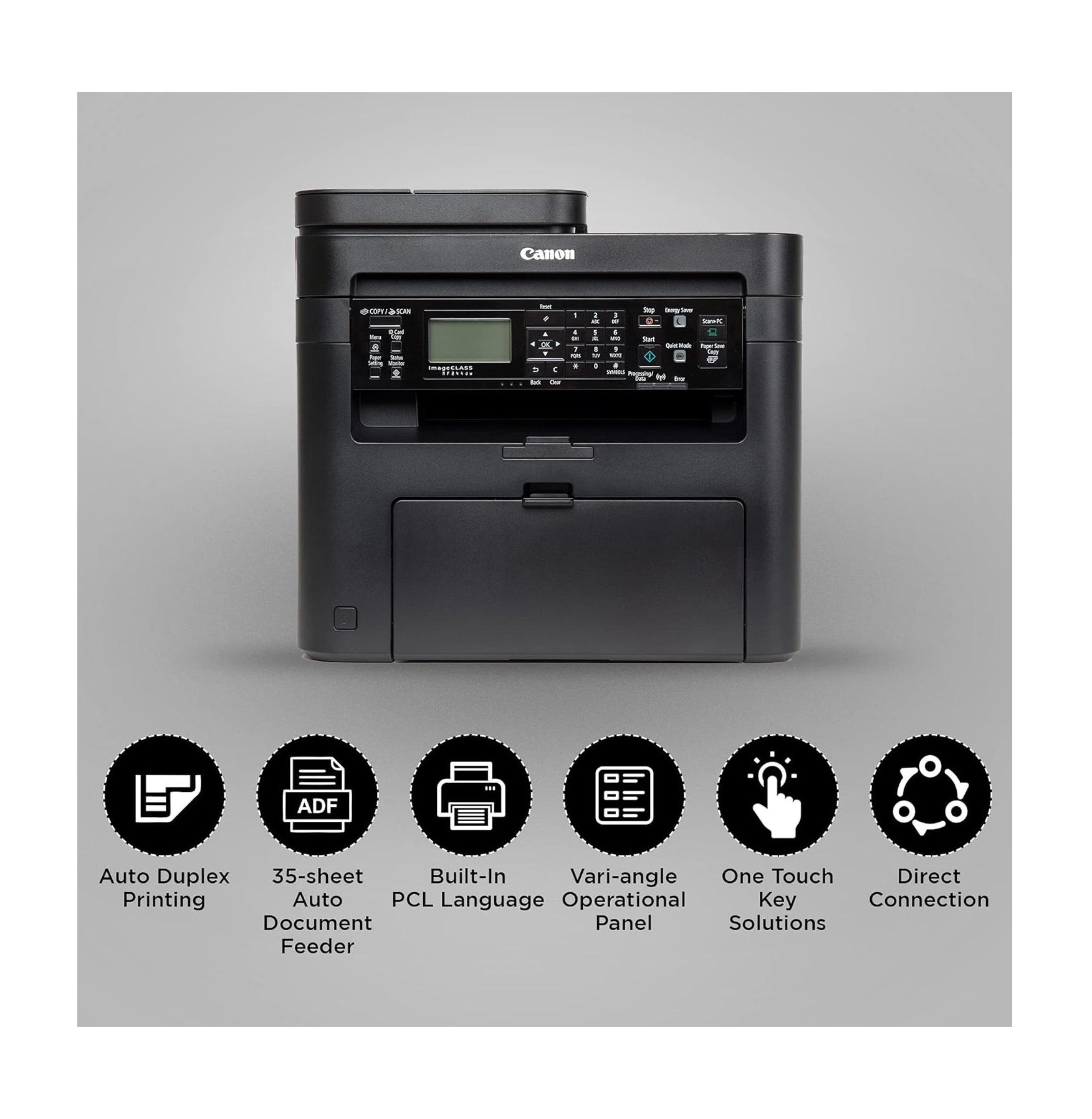 Canon Mf244dw Digital Multifunction Laser Printer