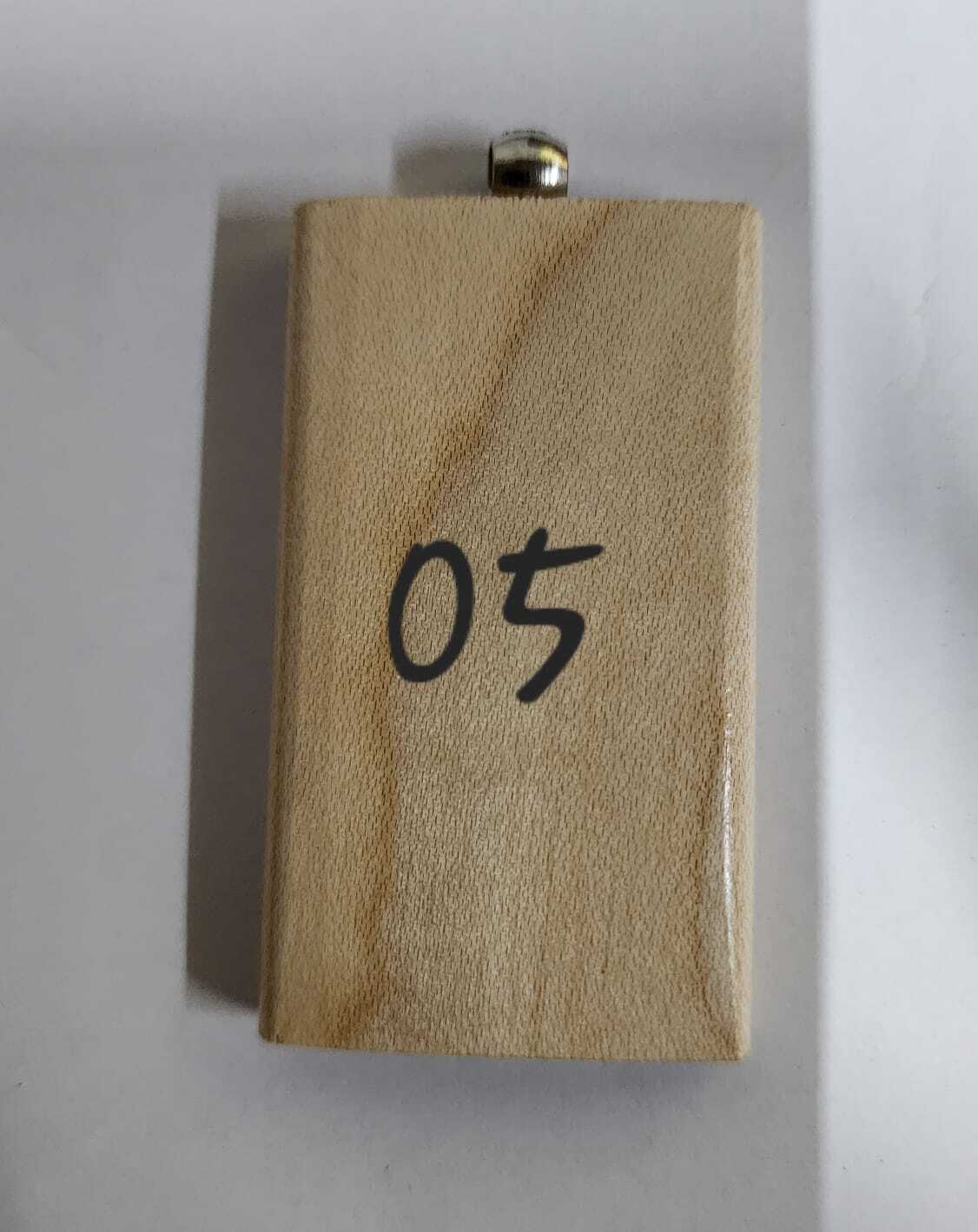 Wooden Keychain - Premium Quality Maple Wood, Lightweight Design , Perfect For Personalization