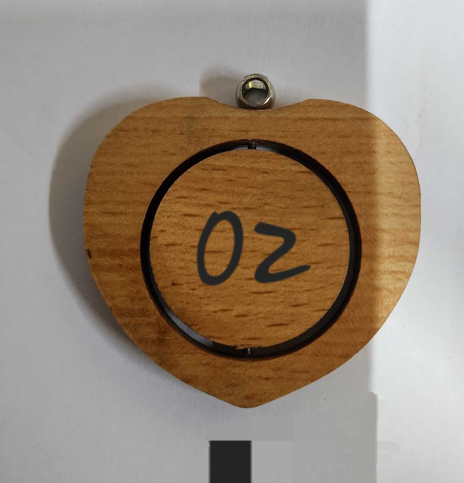 Wooden Keychain - Premium Quality Maple Wood, Lightweight Design , Perfect For Personalization