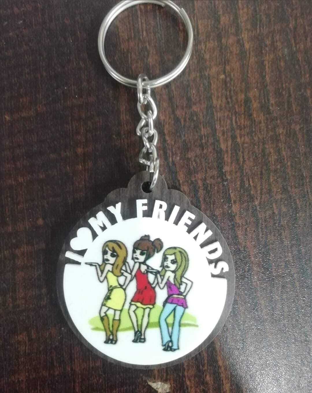 Mdf Keychain - Advantage: Lightweight Stylish Design Durable Material